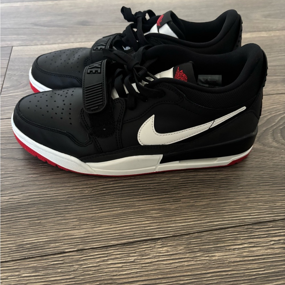 Jordan Black and White Sneakers